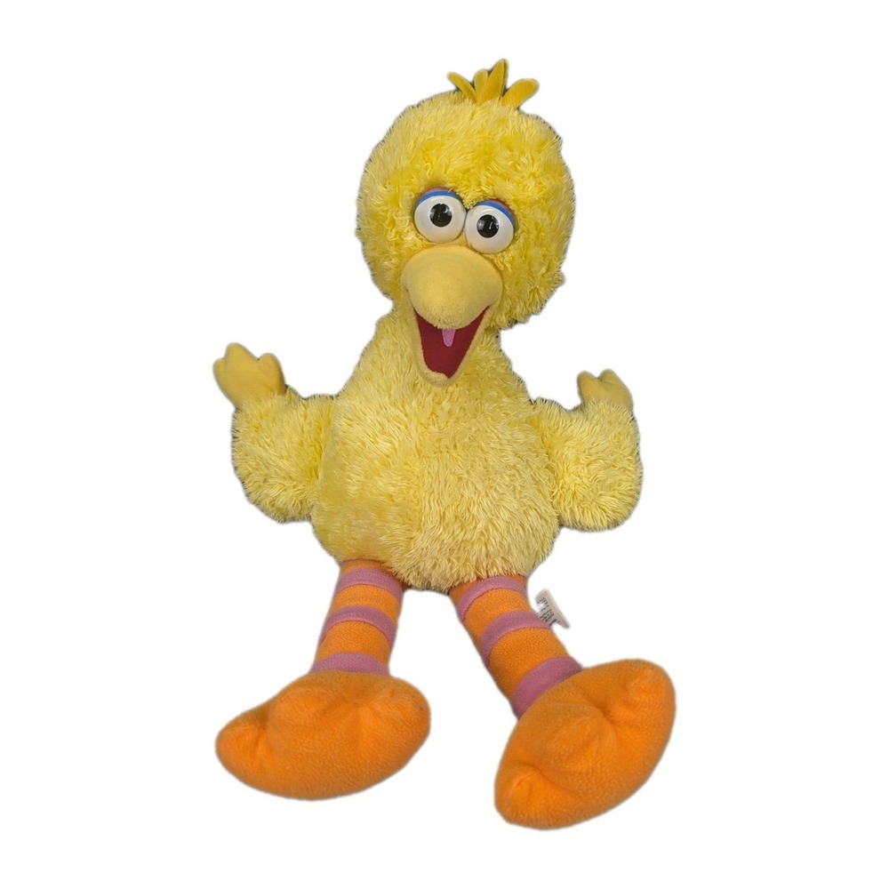 Big Bird 22" BABW Plush Limited Edition Sesame Street Build-A-Bear 2006 Yellow